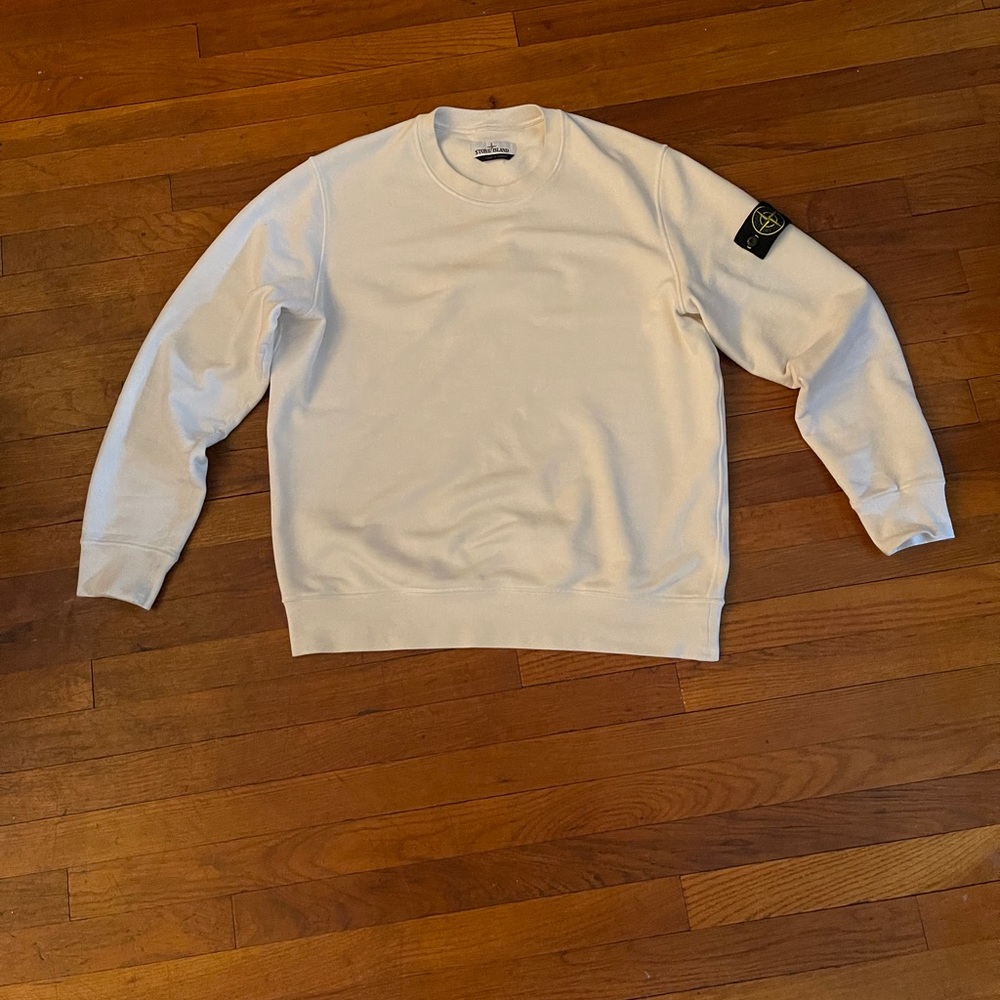 Stone Island Cream Crewneck XL